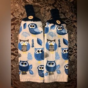 Owls Hanging Towel Set